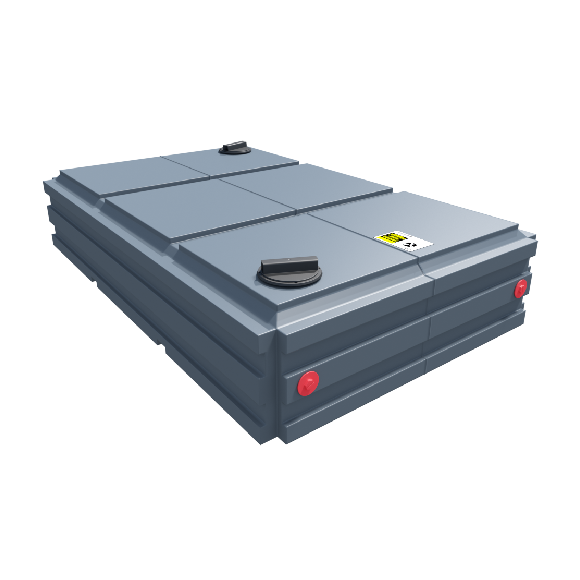 MTT160 Tuff Tank 160 Gallon Waste Tank